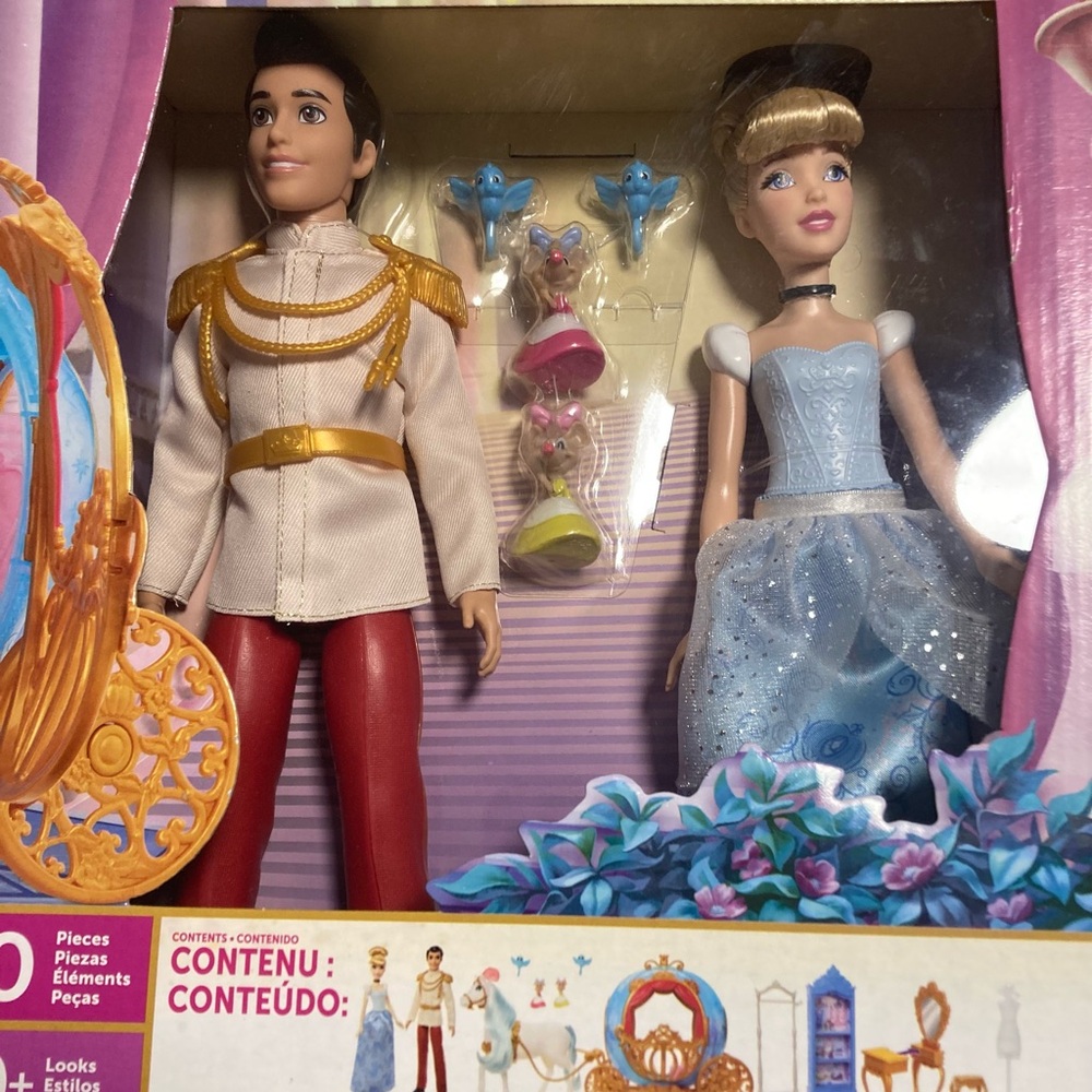 Fairy Tale Royal Couple Doll Set